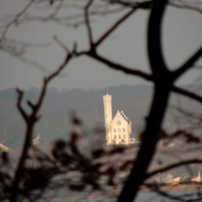 Blick zum Schloss Lietzow