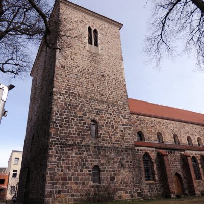 Pfarrkirche St. Marien, erbaut 1250 und damit ...