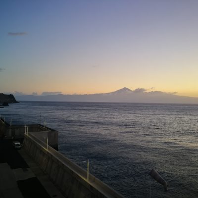 Blick zum Teide auf Teneriffa
